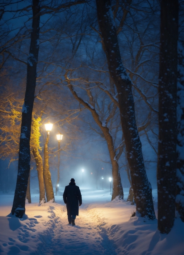 Atmosphere, Plant, Water, Snow, World, Street Light