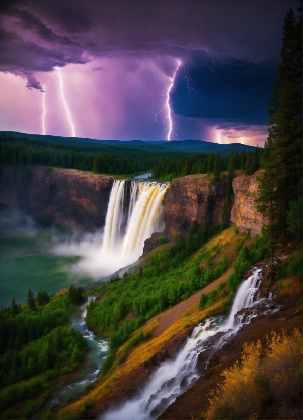 Cloud, Sky, Lightning, Atmosphere, Water, Ecoregion