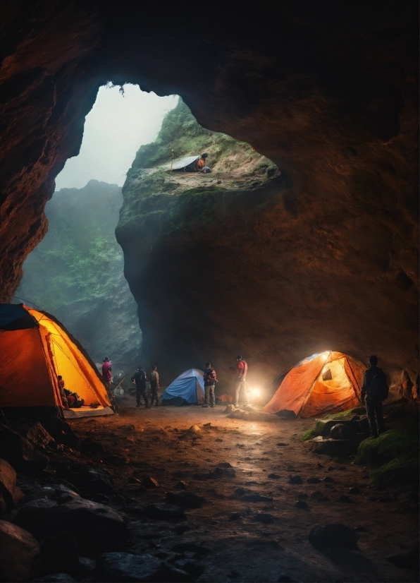 Tent, World, Formation, Tints And Shades, Geological Phenomenon, Recreation