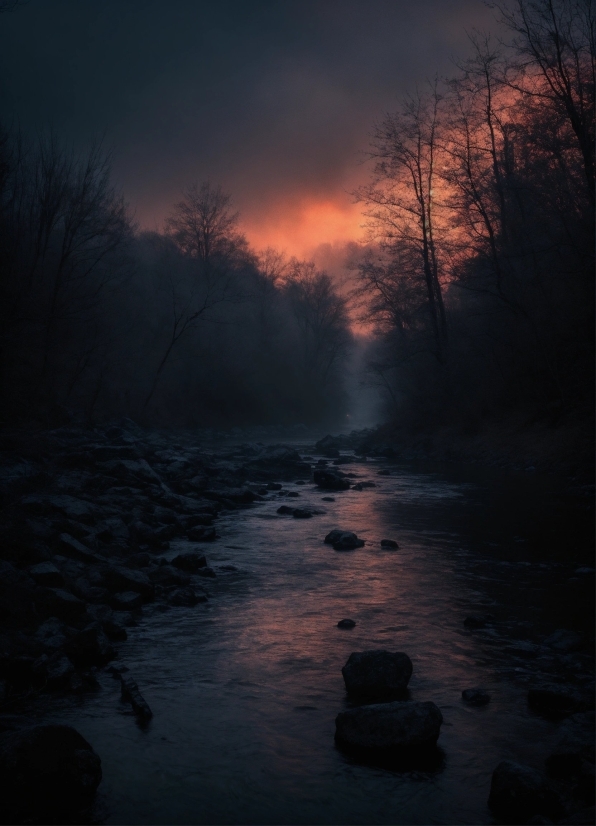 Cloud, Water, Sky, Atmosphere, Natural Landscape, Dusk