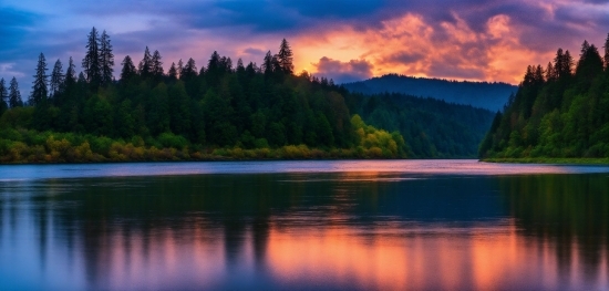 Water, Cloud, Sky, Water Resources, Plant, Natural Landscape