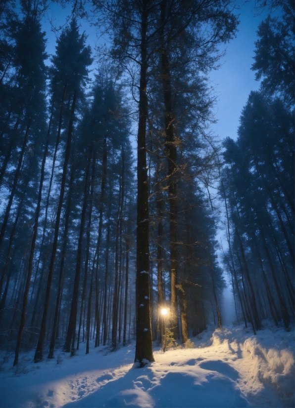 Sky, Atmosphere, Nature, Snow, Natural Landscape, Branch