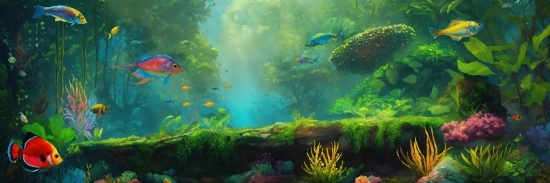 Water, Plant, Green, Underwater, Terrestrial Plant, Aquatic Plant