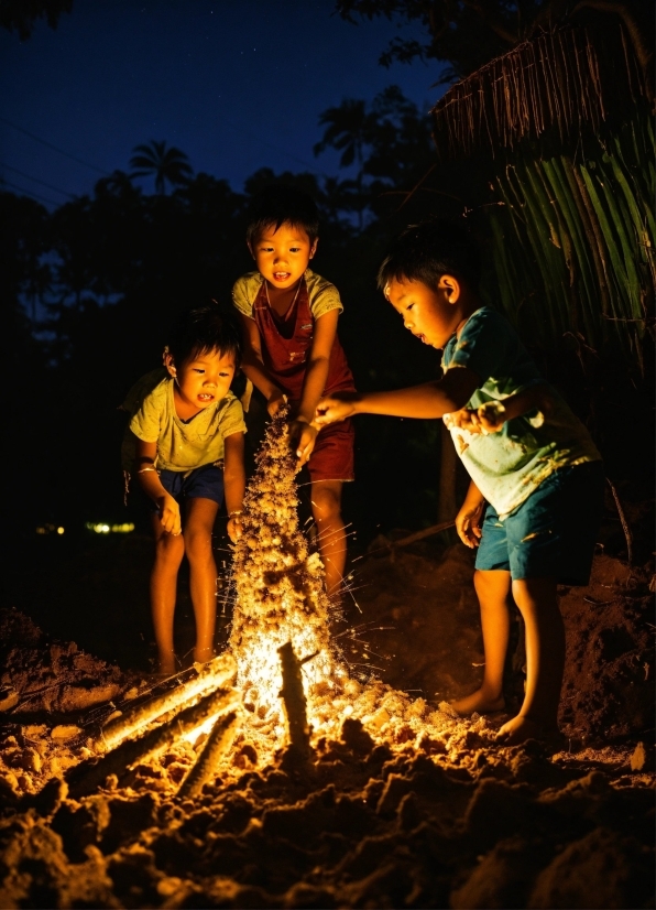 Sky, People In Nature, Nature, Shorts, Flash Photography, Happy