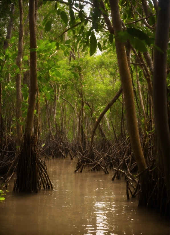 Water, Plant Community, Plant, Wood, Fluvial Landforms Of Streams, Natural Landscape