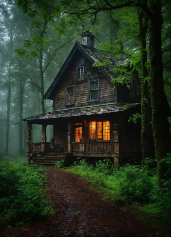 Plant, Building, Window, Natural Landscape, Tree, Wood