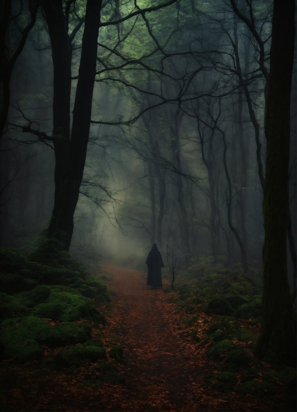 Atmosphere, Plant, Tree, Fog, Wood, Natural Landscape