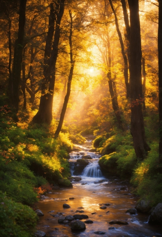 Water, Plant, Sky, Natural Landscape, Fluvial Landforms Of Streams, Natural Environment