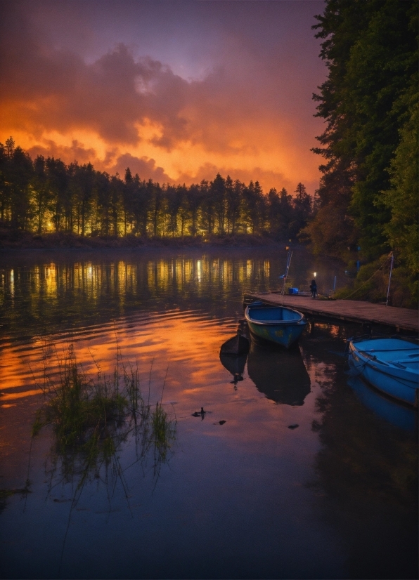 Water, Cloud, Sky, Water Resources, Atmosphere, Boat