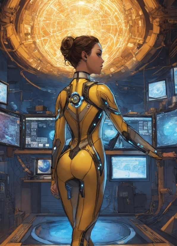 Art, Cg Artwork, Thigh, Painting, Fashion Design, Space