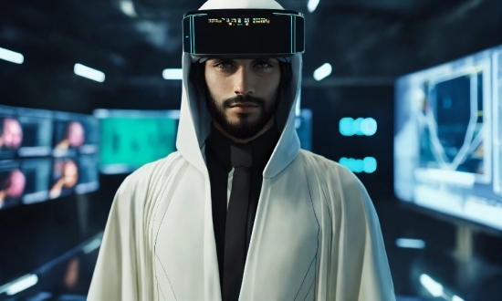 Beard, Sleeve, Eyewear, Cap, Gadget, Flash Photography