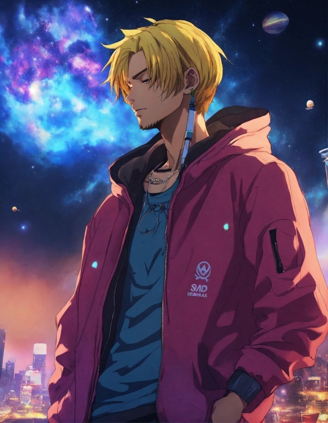 Hairstyle, Outerwear, Cartoon, Sleeve, Jacket, Cg Artwork