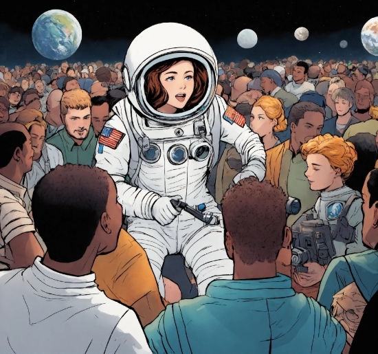 Facial Expression, World, Human, Astronaut, Social Group, Interaction