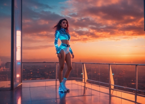 Hair, Cloud, Sky, Flash Photography, Afterglow, Sunlight