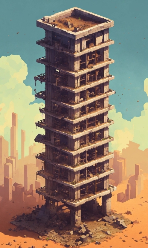 Building, Sky, Tower, Skyscraper, Cloud, Natural Environment