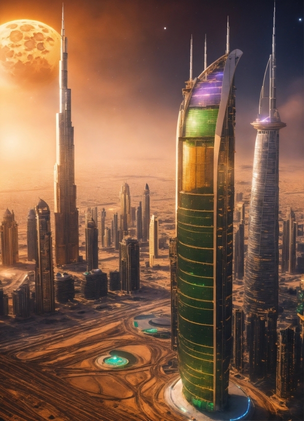 Skyscraper, Building, Atmosphere, Sky, Tower, World