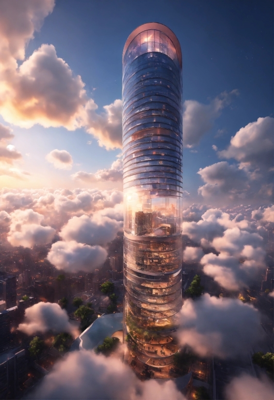 Cloud, Sky, Building, Atmosphere, Skyscraper, Daytime