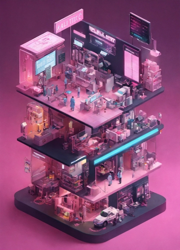 Toy, Pink, Building, Urban Design, Magenta, Gas