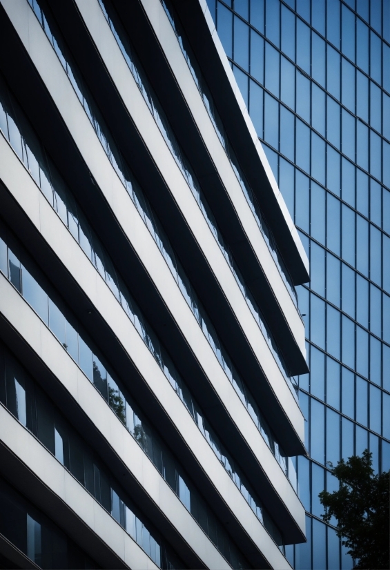 Building, Window, Azure, Skyscraper, Shade, Condominium