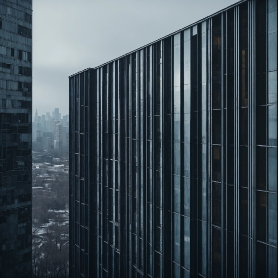 Building, Sky, Skyscraper, Tower Block, Grey, Urban Design