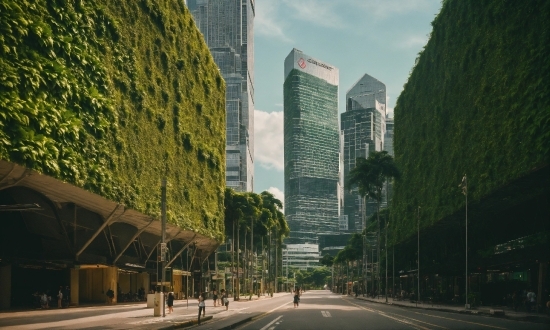 Building, Sky, Cloud, Skyscraper, Road Surface, Infrastructure