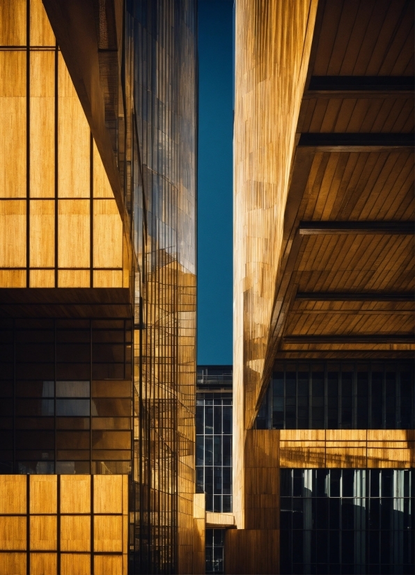 Light, Sky, Wood, Material Property, Facade, Symmetry