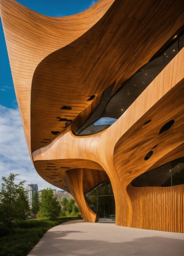 Sky, Daytime, Building, Nature, Wood, Architecture