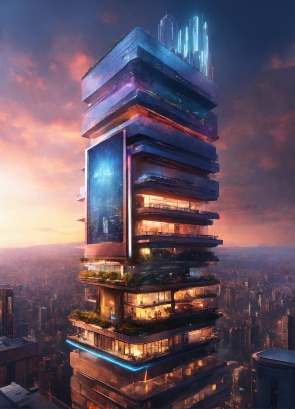 Cloud, Sky, Skyscraper, Atmosphere, Building, World