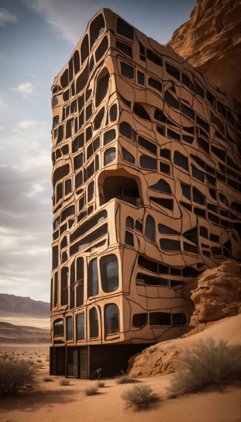 Building, Sky, Cloud, Tower Block, Wood, Condominium