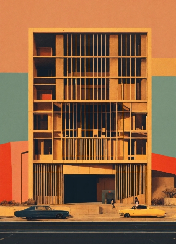 Building, Rectangle, Tower Block, Wood, Condominium, Urban Design