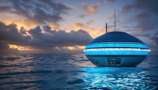 Cloud, Water, Sky, Atmosphere, Boat, Vehicle