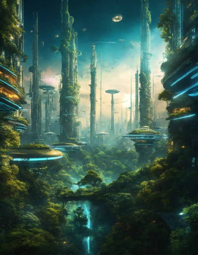 Atmosphere, World, Skyscraper, Light, Nature, Natural Environment