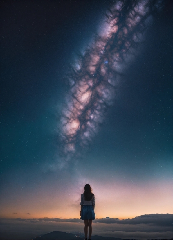 Sky, Cloud, Atmosphere, People In Nature, Flash Photography, Gesture