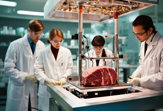 Apron, Sleeve, Safety Glove, White Coat, Cooking, Science