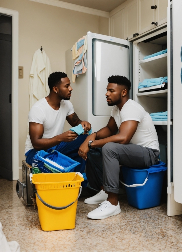 Door, Standing, Shorts, Waste Containment, Waste Container, Gas