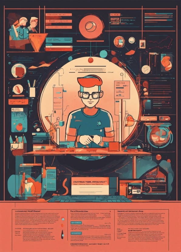 Font, Art, Poster, Machine, Technology, Space