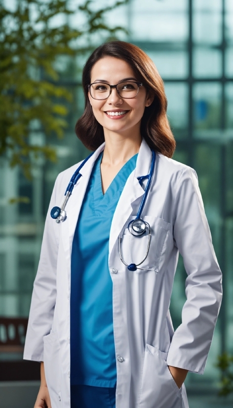 Face, Smile, Outerwear, Coat, Sleeve, White Coat