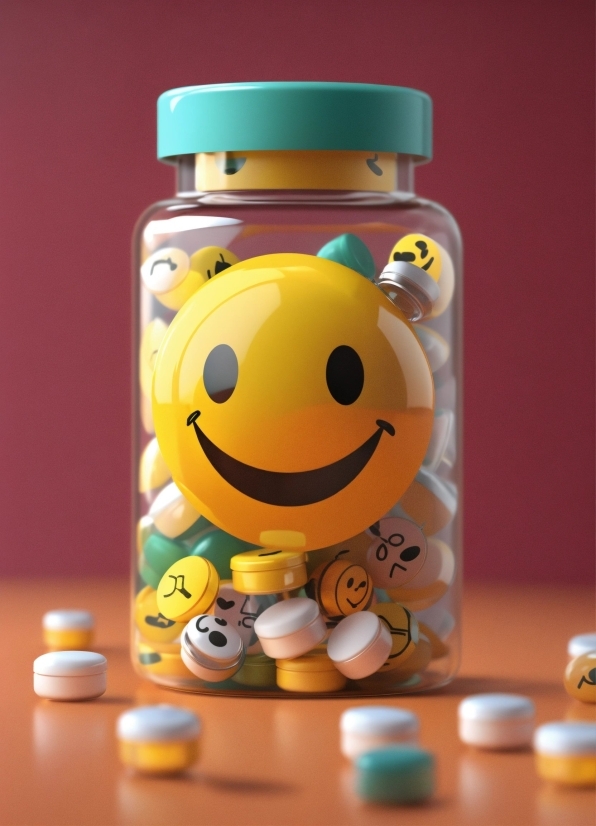 Smile, Liquid, Yellow, Cartoon, Happy, Drinkware