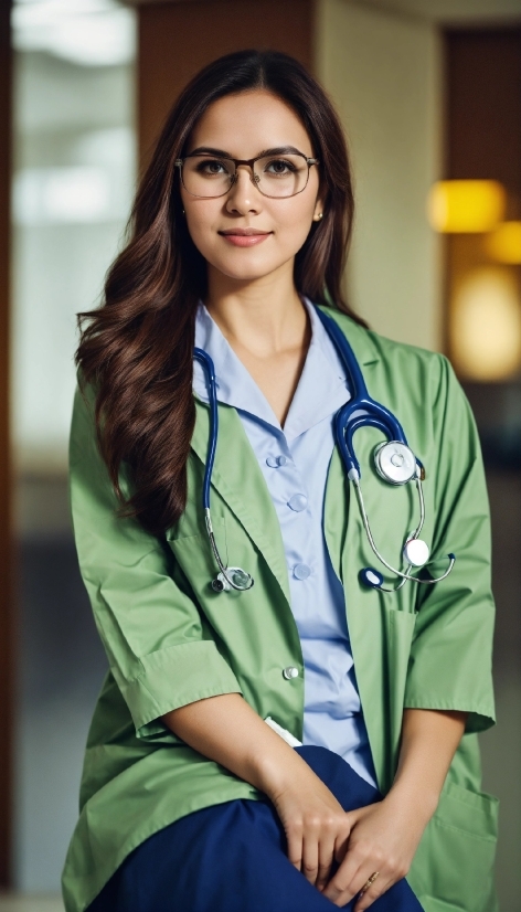 Glasses, Shoulder, Dress Shirt, Neck, Smile, Sleeve