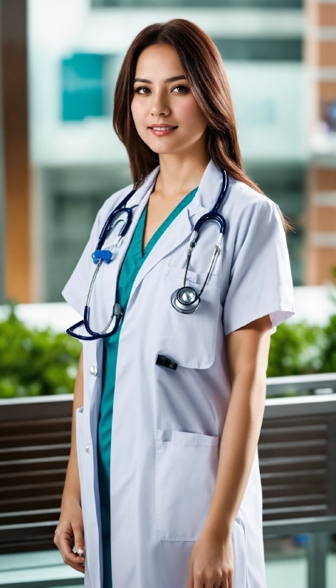 Neck, Sleeve, White Coat, Plant, Collar, Dress Shirt