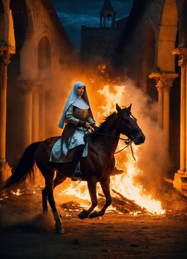 Horse, Light, Heat, Flame, Horse Supplies, Fire