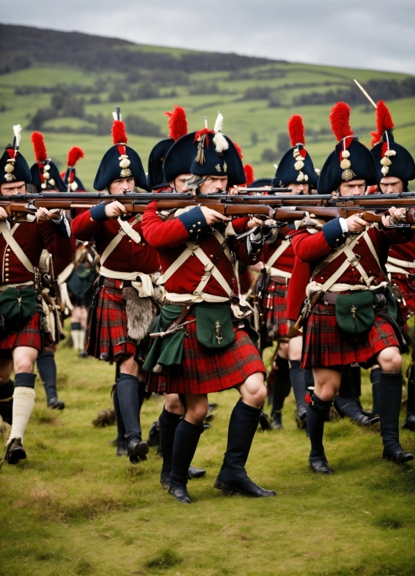 Musical Instrument, Musician, Tartan, Wind Instrument, Kilt, Gesture