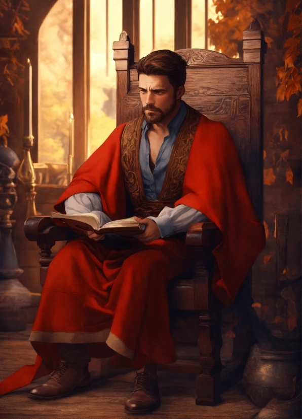 Temple, Window, Book, Beard, Sitting, Event