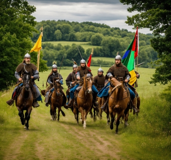 Horse, Flag, Horse Tack, Halter, Working Animal, Bridle