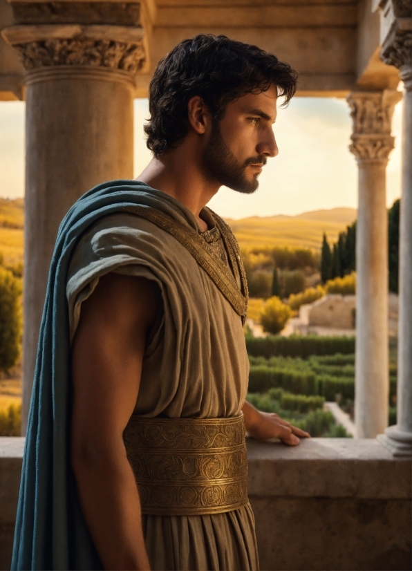 Shoulder, Plant, Human, Temple, Flash Photography, Standing