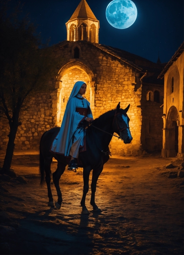 Horse, Sky, Window, Working Animal, Tree, Horse Supplies