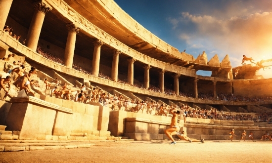 Cloud, Sky, Temple, Travel, Amphitheatre, Leisure