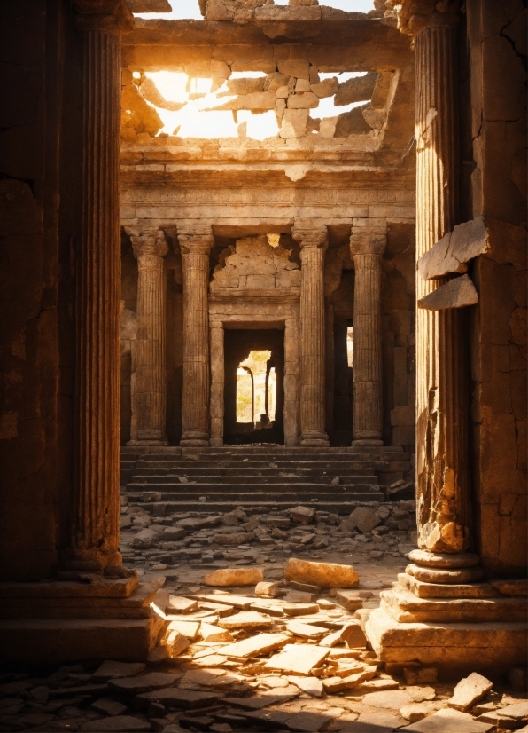 Amber, Wood, Window, Tints And Shades, Fixture, Archaeological Site