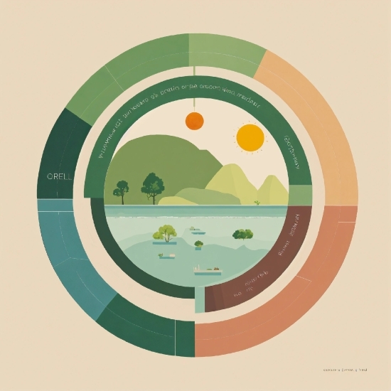 Font, Circle, Graphics, Tree, Illustration, Art