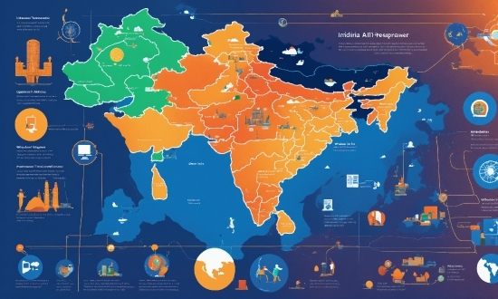 World, Ecoregion, Map, Azure, Nature, Natural Environment